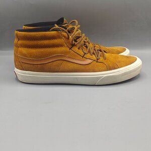 Vans Sneakers Men’s Size 11.5 Sk8 Mid Reissue MTE Sudan Brown Marshmallow
